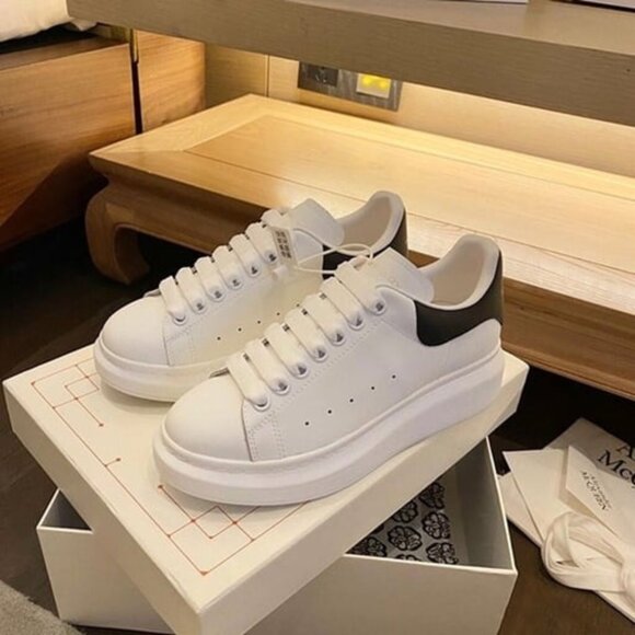 lexander McQueen white fashion sneakers EU38 for women